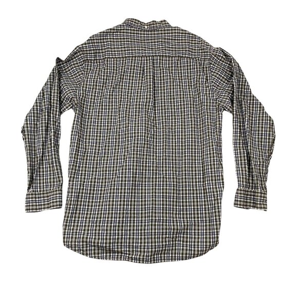 Vintage Levi's Mens Shirt Large Red Tab Long Sleeve Plaid Button-Down Casual Y2K - Picture 2 of 12